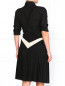 Шелковая юбка с декоративными подтяжками Etro  –  Модель Верх-Низ1