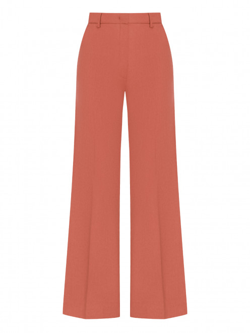 Широкие расклешенные костюмные брюки Weekend Max Mara - Общий вид
