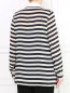 Блуза из шелка с узором "полоска" с аппликацией Marina Rinaldi  –  Модель Верх-Низ1