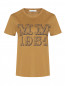 Трикотажная футболка с принтом Max Mara  –  Общий вид