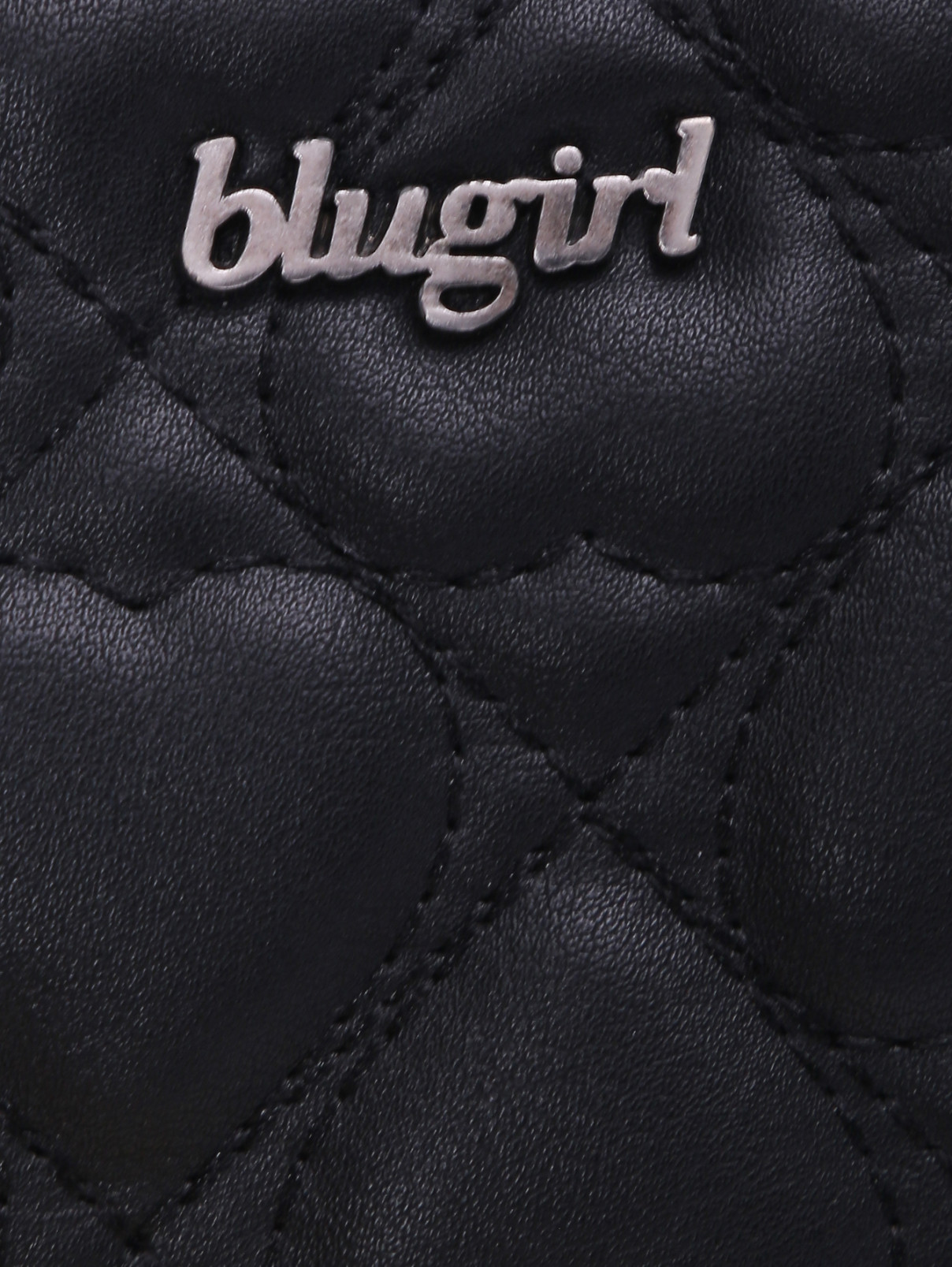 Стеганый кошелек на молнии BLUGIRL BAGS  –  Деталь  – Цвет:  Черный