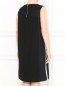 Платье с декоративной отделкой и контрастными вставками Marina Rinaldi  –  Модель Верх-Низ1