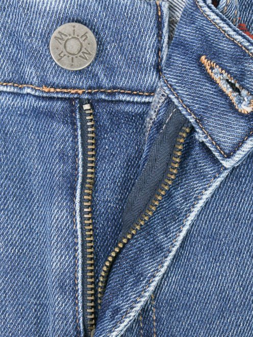 Укороченные джинсы расклешенного кроя - Деталь1