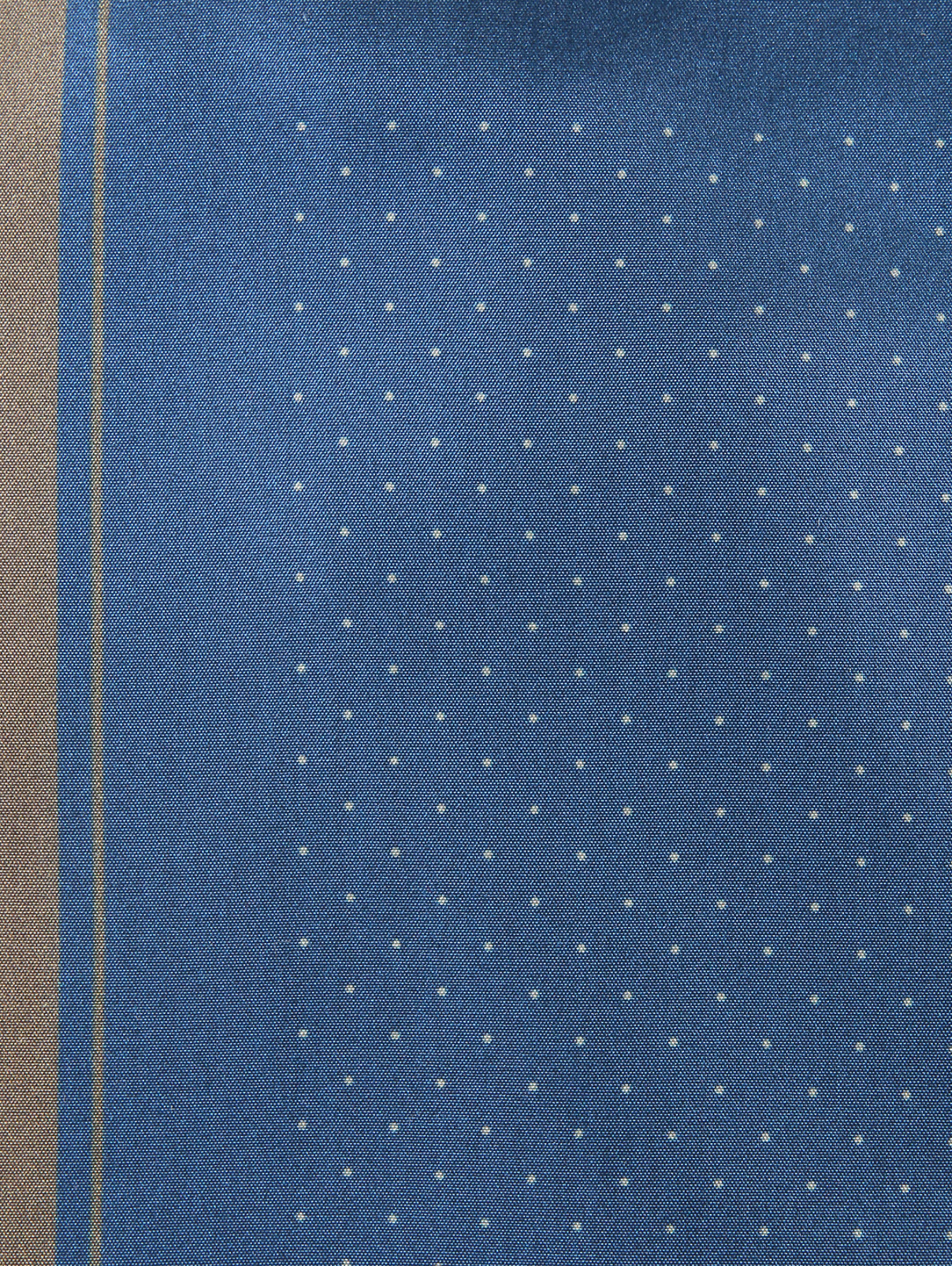 Платок из шелка Boss  –  Деталь  – Цвет:  Синий