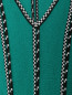 Платье из шерсти и вискозы с V-образным вырезом Etro  –  Деталь