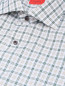 Рубашка из хлопка с узором клетка Isaia  –  Деталь1