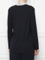 Блуза из вискозы, с цветочным узором Persona by Marina Rinaldi  –  МодельВерхНиз1