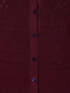 Кардиган с фактурной вязкой с боковыми карманами Ermanno Scervino  –  Деталь