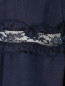 Платье-миди из шелка с кружевными вставками Max Mara  –  Деталь1