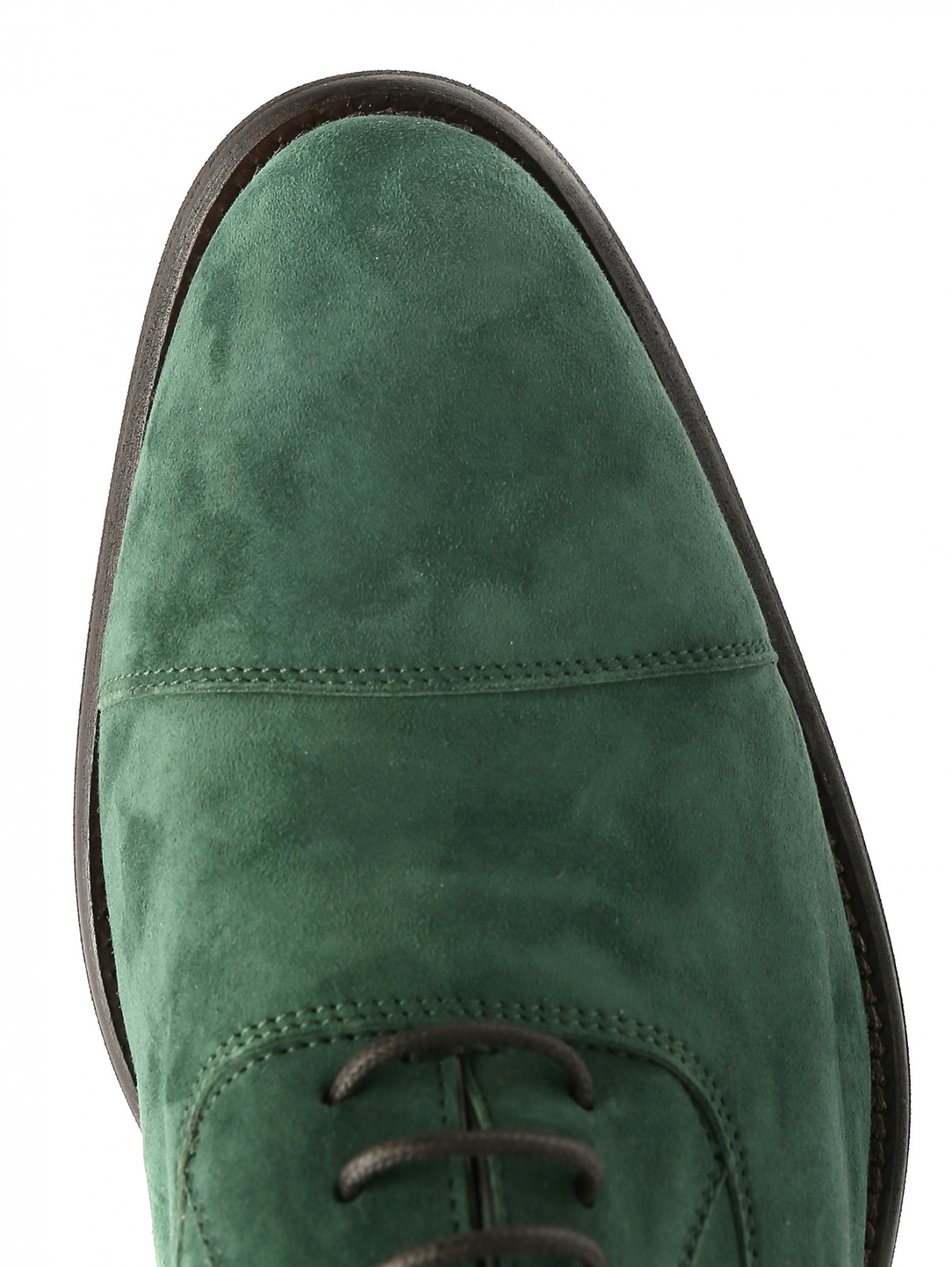 Туфли из кожи Isaia  –  Обтравка3  – Цвет:  Зеленый
