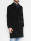 Двубортное пальто из кашемира Gabriele Pasini  –  МодельВерхНиз