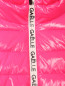 Стеганая куртка на молнии с логотипом GAELLE PARIS  –  Деталь1