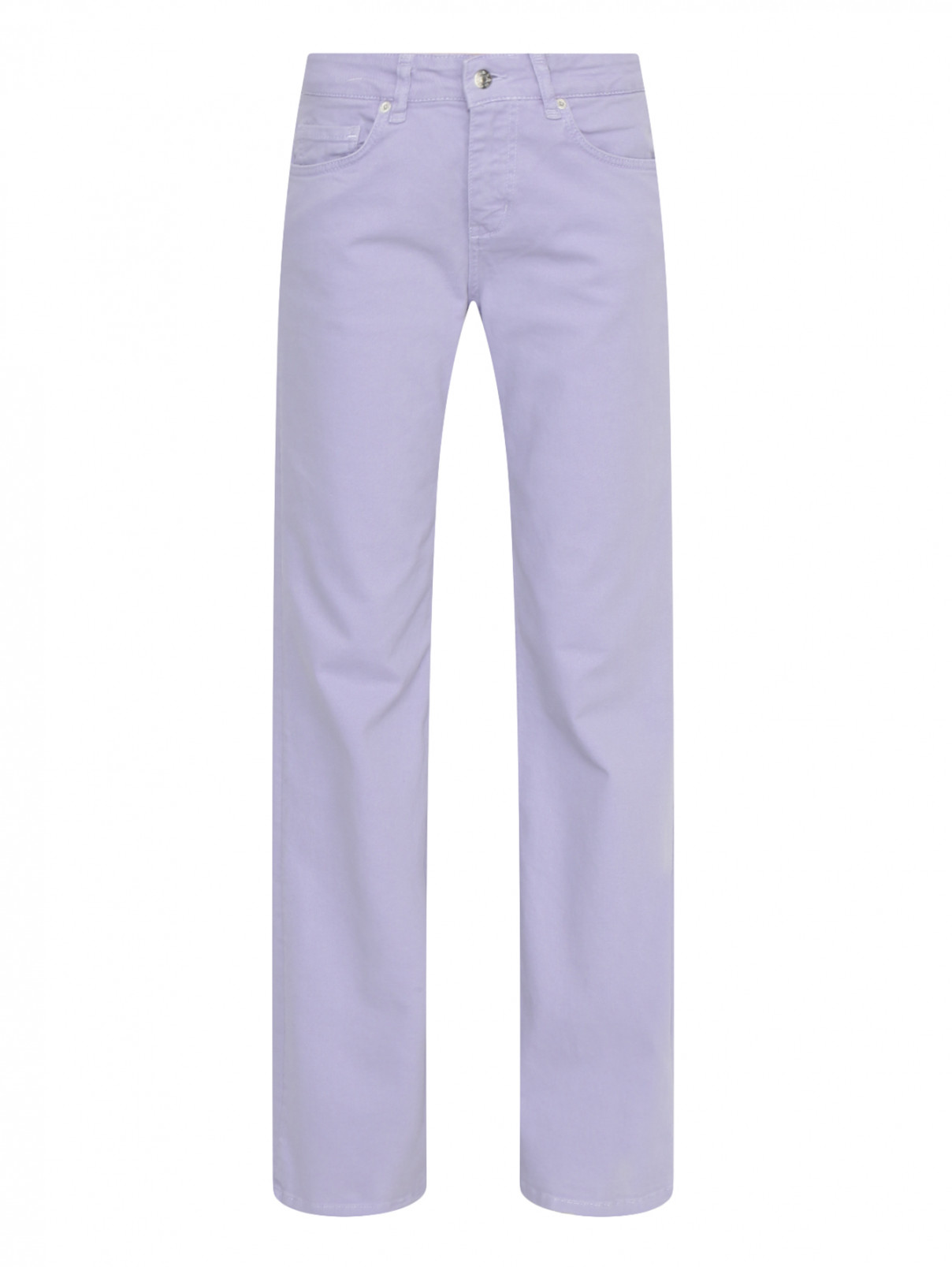 Джинсы широкого кроя Blanche  –  Общий вид  – Цвет:  Фиолетовый