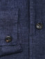 Рубашка изо льна с накладными карманами LARDINI  –  Деталь1