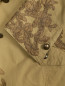 Легкое пальто декорированное вышивкой Ermanno Scervino  –  Деталь