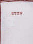 Платок карманный изо льна с контрастной отделкой Eton  –  Деталь