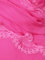 Платье из шелка с кружевной отделкой Alberta Ferretti  –  Деталь1
