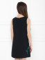 Платье без рукавов с аппликацией Dolce & Gabbana  –  МодельВерхНиз1
