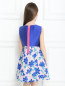 Платье с цветочным узором MiMiSol  –  МодельВерхНиз1