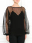 Блуза с объемными рукавами Jean Paul Gaultier  –  Модель Верх-Низ