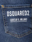 Прямые джинсы с карманами Dsquared2  –  Деталь