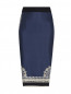 Комбинированная юбка с узором Etro  –  Общий вид