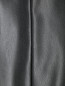 Блуза из эко-кожи с кружевной отделкой Marina Rinaldi  –  Деталь