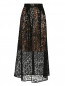 Полупрозрачная юбка-миди декорированная пайетками Pianoforte  –  Общий вид