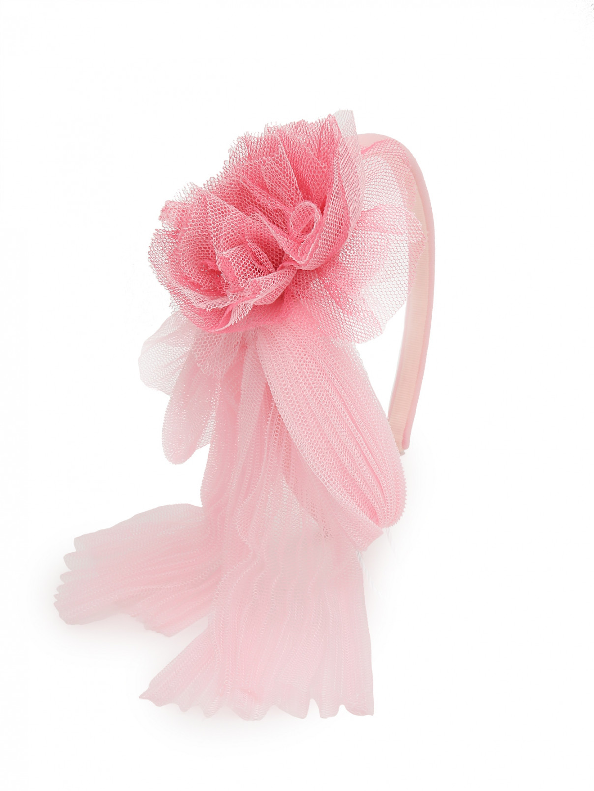 Ободок с декором Aletta  –  Общий вид  – Цвет:  Розовый