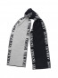 Шапка и шарф  с контастной отделкой в комплекте Armani Junior  –  Общий вид