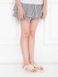 Юбка хлопковая с оборками Aletta Couture  –  МодельВерхНиз
