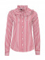 Блуза из хлопка с узором "полоска" Love Moschino  –  Общий вид