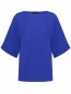Блуза из шелка с короткими рукавами Luisa Spagnoli  –  Общий вид