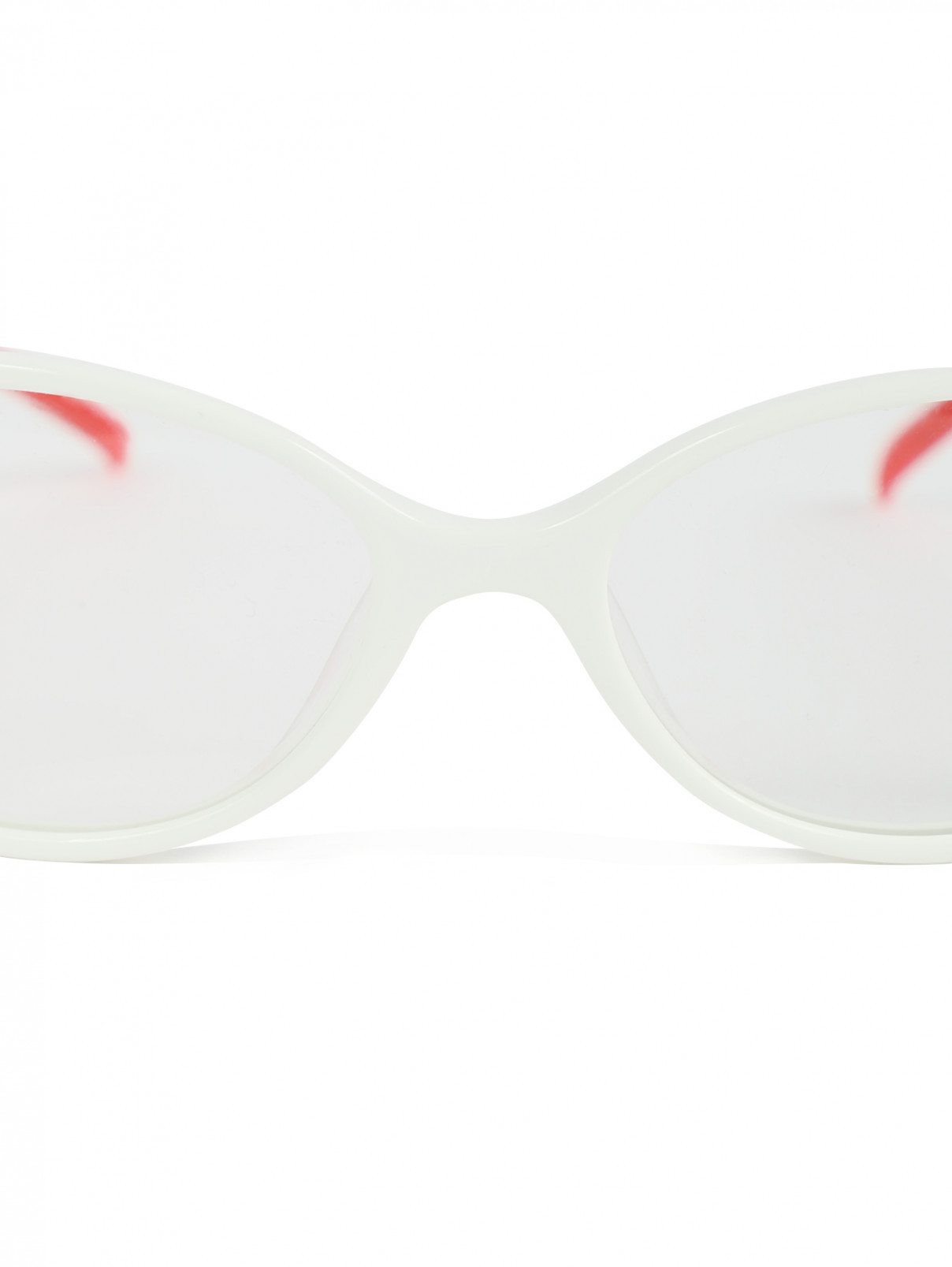 Оправа для очков из пластика Moschino  –  Деталь1  – Цвет:  Белый