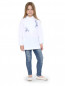 Рубашка из хлопка с вышивкой Ermanno Scervino Junior  –  Модель Общий вид