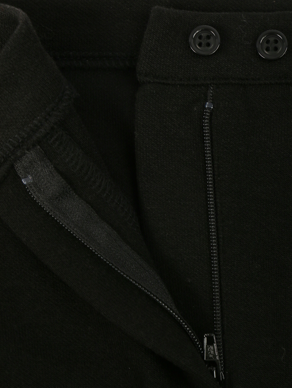 Брюки трикотажные с карманами Sonia Rykiel  –  Деталь  – Цвет:  Черный