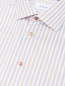 Рубашка из хлопка с узором "полоска" Eton  –  Деталь