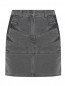 Джинсовая юбка-мини с карманами Kenzo  –  Общий вид