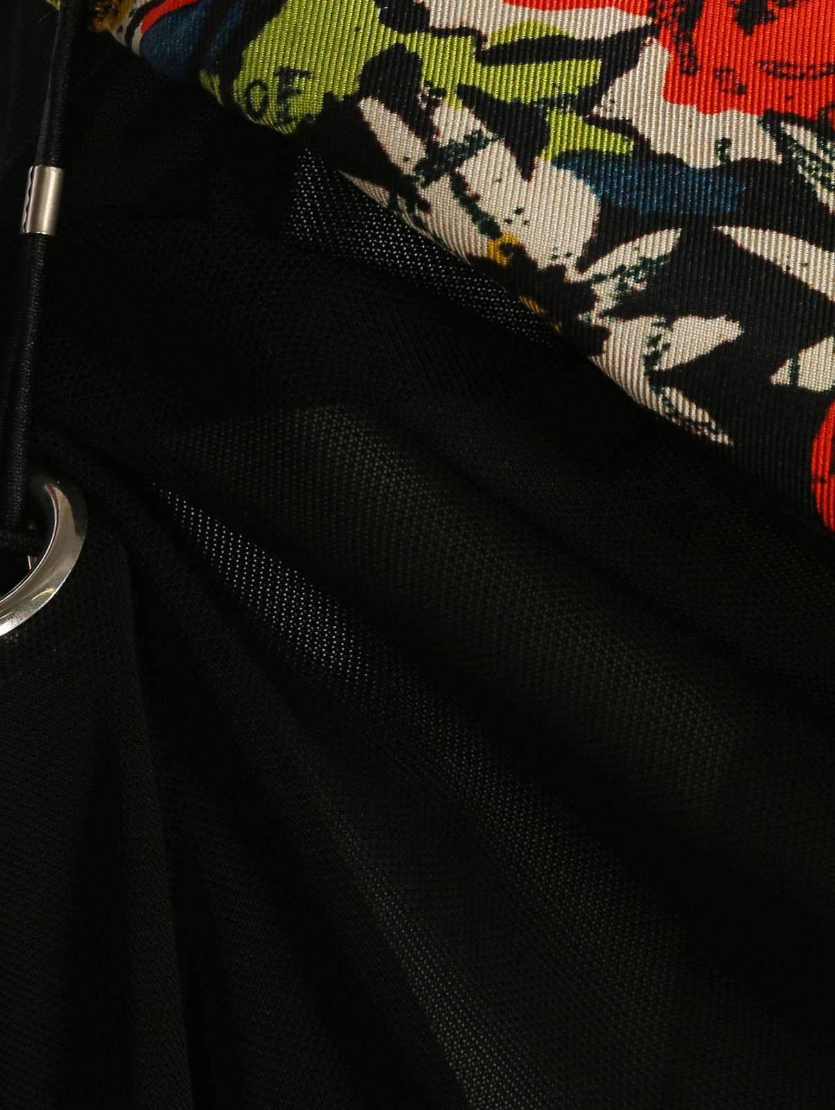 Топ асимметричного кроя с узором Jean Paul Gaultier  –  Деталь  – Цвет:  Мультиколор