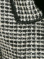 Пальто из смешанной шерсти с узором Alberta Ferretti  –  Деталь