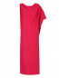 Платье-миди из смешанного шелка асимметричного кроя Marina Rinaldi  –  Общий вид