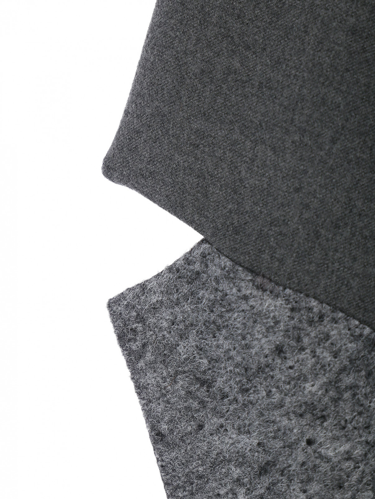 Приталенный жакет из шерсти Sportmax  –  Деталь1  – Цвет:  Серый