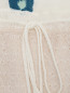 Платье-сарафан из льна с принтом Kenzo  –  Деталь