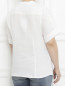 Рубашка из льна с короткими рукавами Marina Sport  –  Модель Верх-Низ1