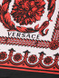 Платок из шелка с узором Versace 1969  –  Деталь