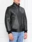 Куртка из кожи с подкладом из шерсти Gimo'S  –  Модель Верх-Низ