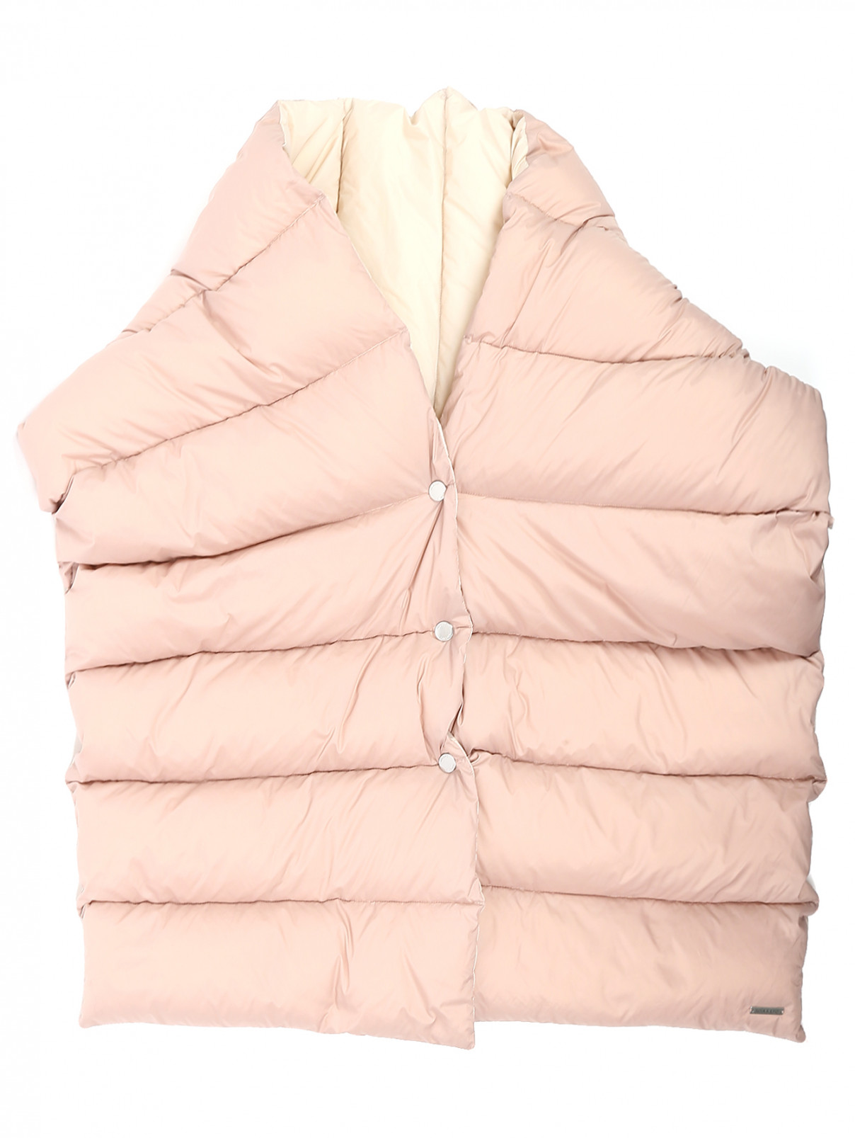 Стеганый шарф Soia&Kyo  –  Общий вид  – Цвет:  Розовый