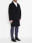 Пальто из смешанной шерсти с карманами Antony Morato  –  МодельВерхНиз