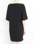 Платье свободного кроя с аппликацией Moschino Boutique  –  Модель Верх-Низ1