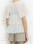 Блуза из хлопка Sonia Rykiel  –  Модель Верх-Низ1